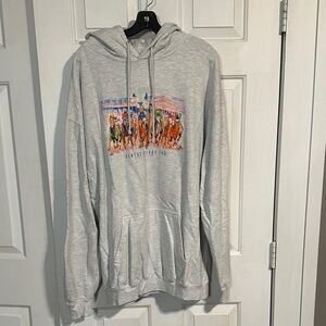 Kentucky Derby 148 ash grey hoodie size 2x unisex